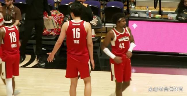 杨瀚森单手反扣 全面发扬引颈顺利