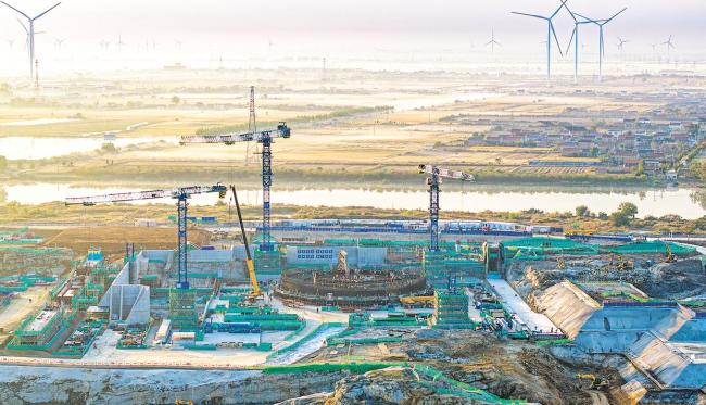 中国核电站为石化基地