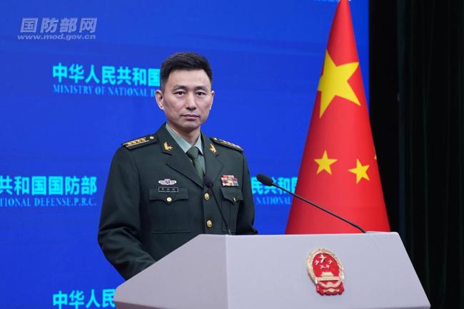 国防部：中方维护自身正当权益的行动无可非议