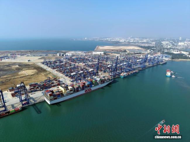 海南封关满月：洋浦港加速链接全球 大型船舶往来频密