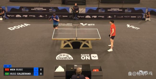 WTT多哈站：国乒男单提前包揽冠亚军 温瑞博险胜晋级决赛