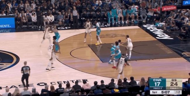 巴特勒临时缺阵枭雄23记三分射落黄蜂 库里14分引8东谈主上双梅尔顿24分 团队妥洽稳胜局