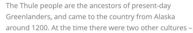网传格陵兰岛原住民是元朝远征军后裔？查无依据 缺乏考古与基因证据