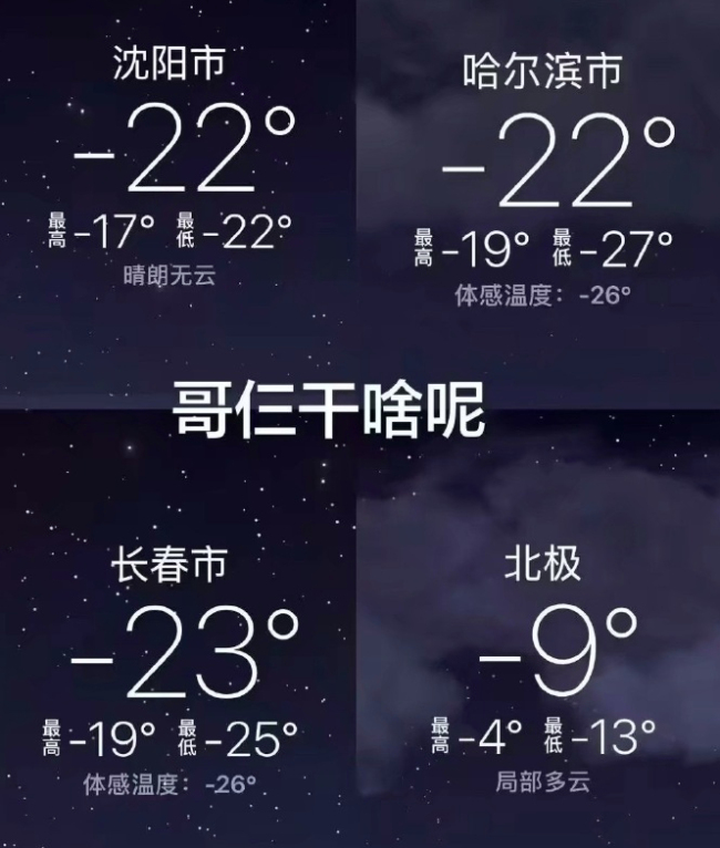 全国多地气温触底 回暖时间表来了 寒潮影响接近尾声