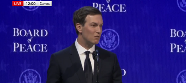 美方在达沃斯公布“加沙总体规划”，并放出PPT