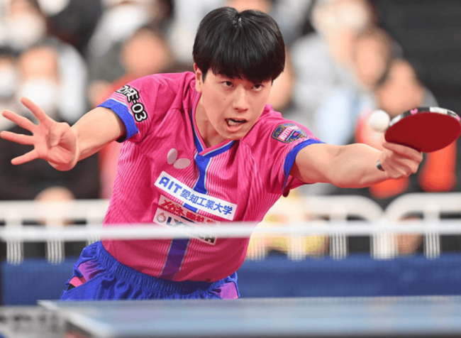 张本智和又输了！苦战7局不敌18岁小将，连续两年无缘全国冠军 松岛辉空再发威