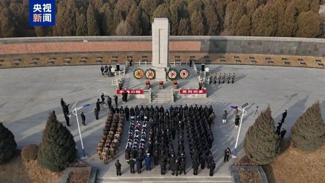 3位抗日牺牲烈士踏上回家路