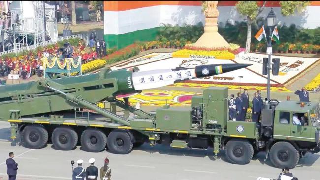 印度国产远程反舰导弹首次公开亮相 展示高超音速实力