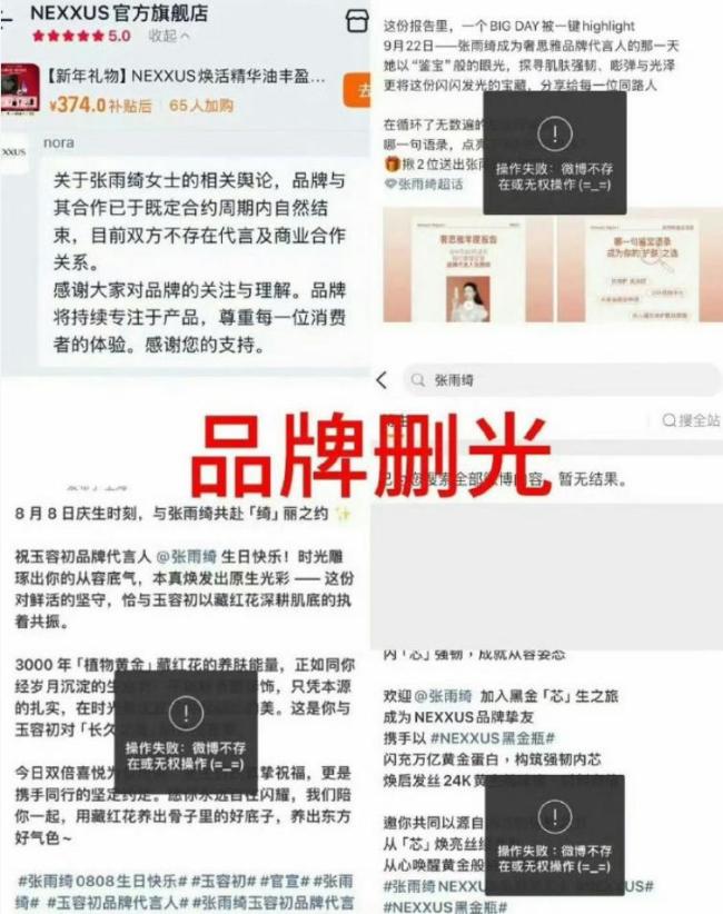 多品牌删除代言内容!此前被实名举报代孕、插足婚姻,张雨绮方暂未回应 争议持续发酵