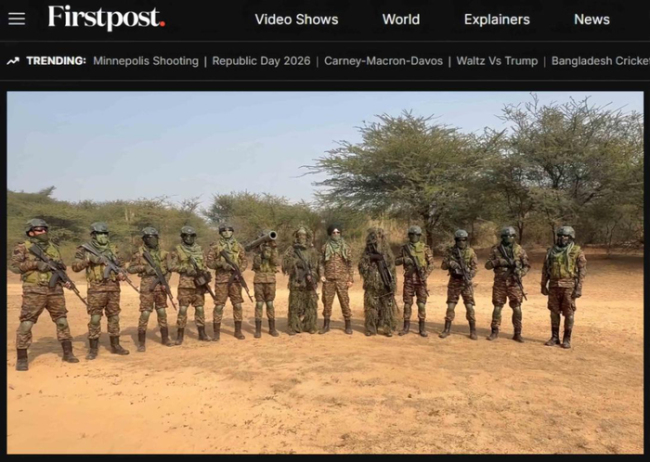 印度新型合成营亮相阅兵场，号称全员能操控无人机 迈向技术驱动型作战力量