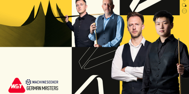 德国赛16强出炉!赵心童出局、徐思险胜塞尔比,张安达轰第5杆147