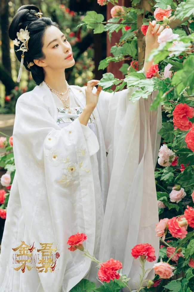 杨采钰古装造型首曝光 清冷高贵气质扑面