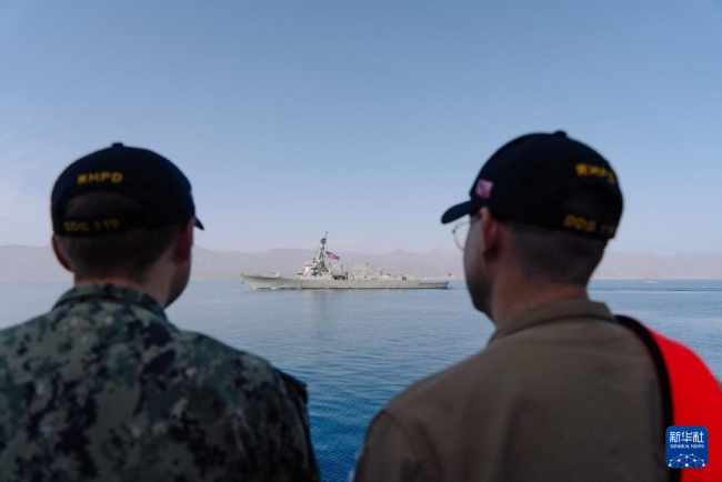 美以海军在红海举行联合演习