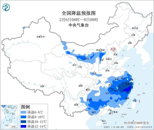 暴雪、寒潮、大风三预警齐发 多地迎强降温和大风天气