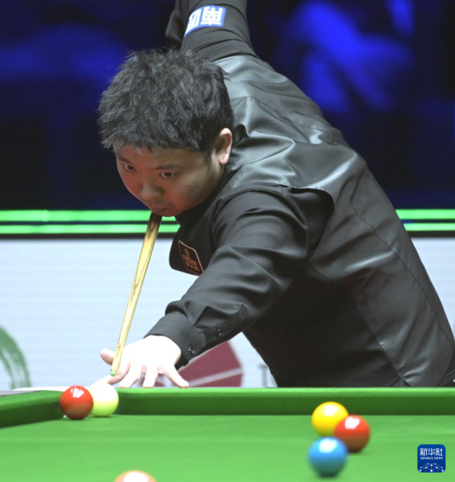 张安达晋级寰宇大奖赛决赛 打败周跃龙