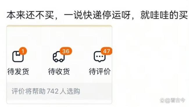 不停运不知说念还有这样多没买 春节购物潮激发烧议