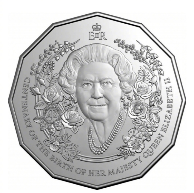 澳大利亚发行女王纪念币被批太丑