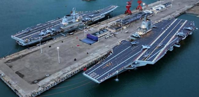 海军官兵回应下饺子式造舰 展现工业实力