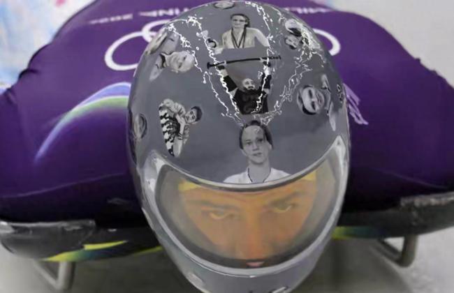 乌克兰一冬奥会选手被警告 佩戴纪念头盔或被取消资格