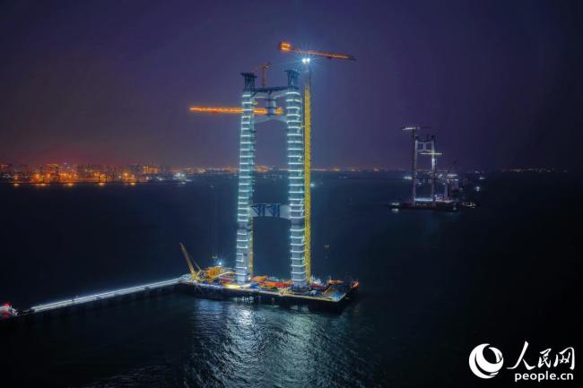 新春走基层｜我在海上“搭积木”