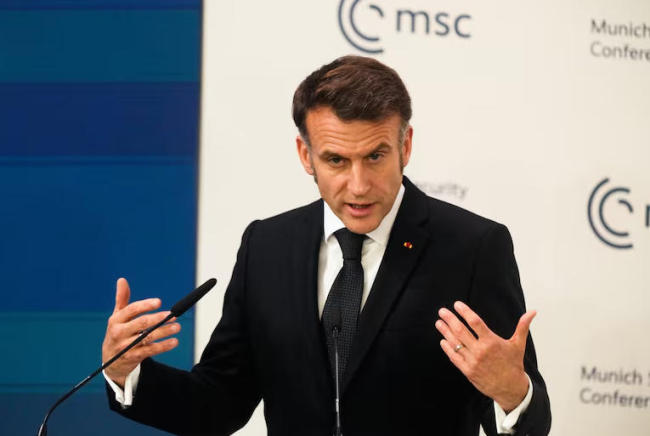 马克龙：每个人都应该向欧洲学习，欧洲应当感到自豪 反击“欧洲衰落”论调