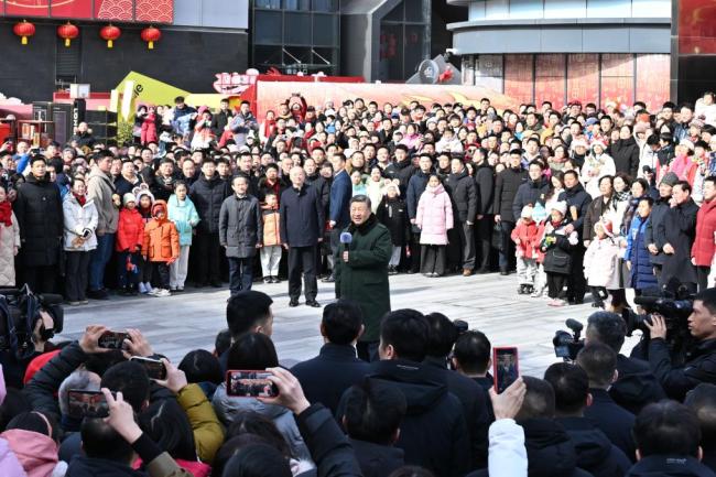 总书记北京考察|记者手记:春擂奋进鼓,跃马赴新程