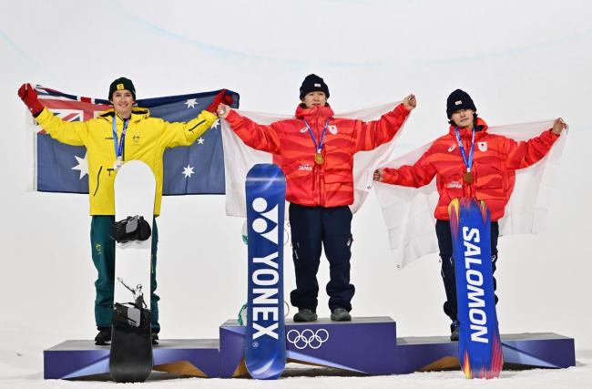 单板男子U池日本选手夺冠