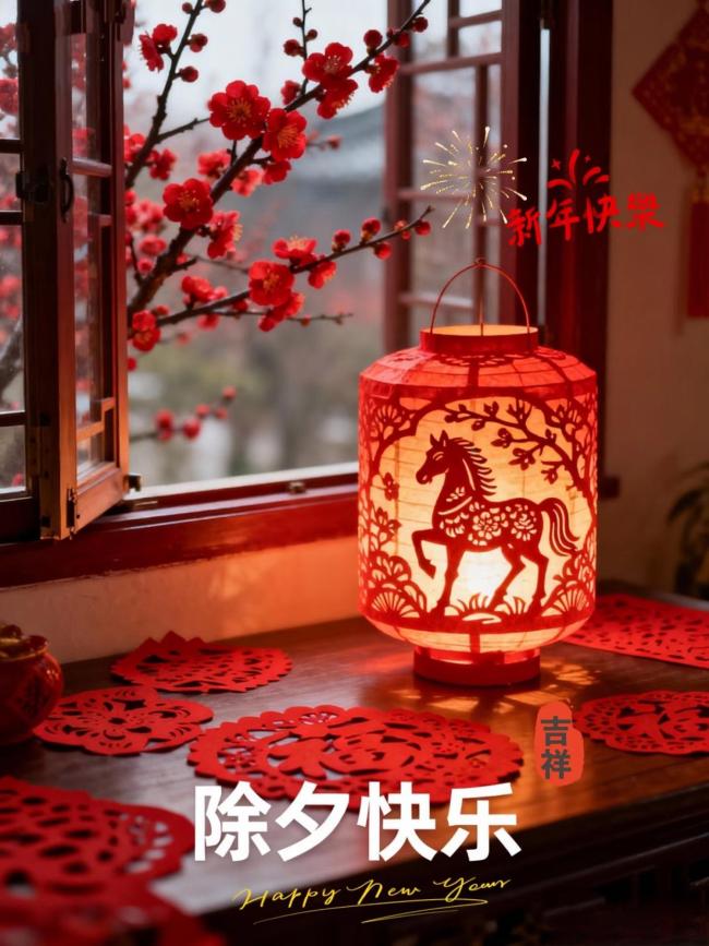 2026除夜一又友圈案牍 愿新年文静如烟花