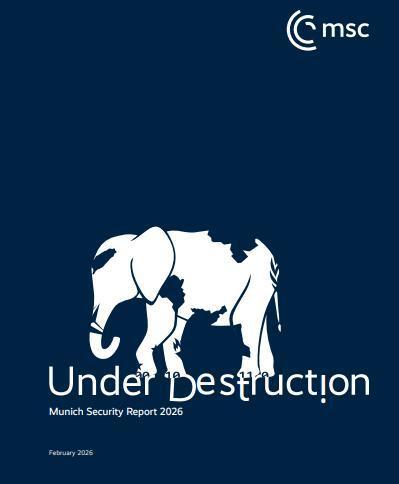 慕安会主席称国际秩序正遭摧毁