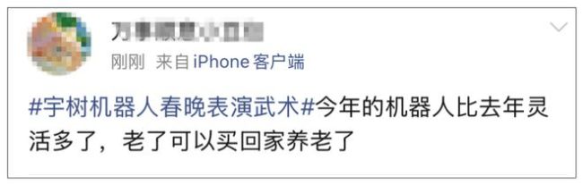 机器人在春晚进化成宗师了 去年复健老太太今年武林高手