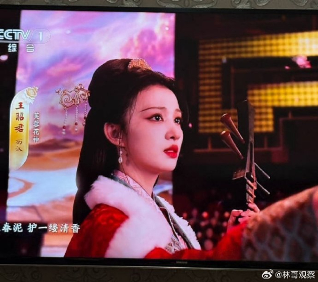 春晚拍出了王楚然的人生镜头