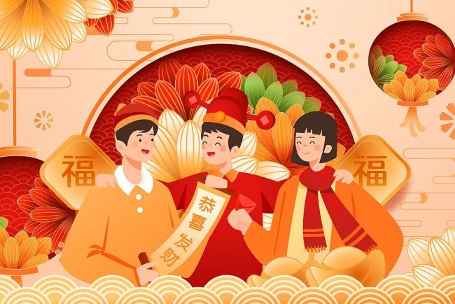 大年初一開門迎福拜大年 新春祝福送不停