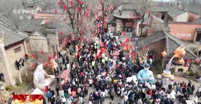 “年俗文化+科技” 各地特色活動感受別樣年味兒