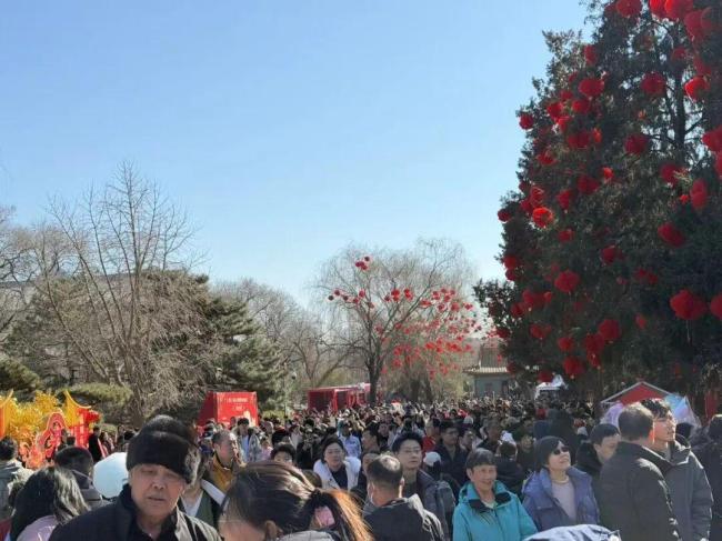 八大處新春文化廟會迎財納福鬧新春 紅妝古剎年味濃