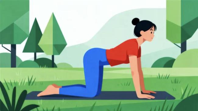 3个动作高效瘦腰背 缓解久坐不适