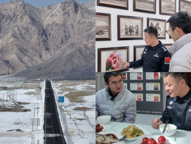 从塔克拉玛干到红其拉甫,小伙为国门送上“年味”