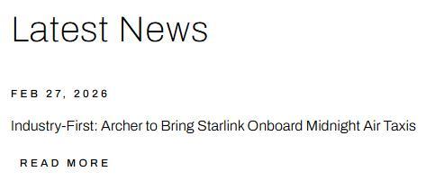 星链首闯空中交通 助力电动飞行器联网