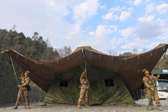 走近火箭军某部导弹工程兵 深山里的备战姿态