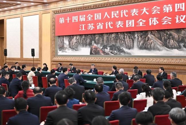 习近平的两会时间丨再到江苏团，总书记强调“练好内功”