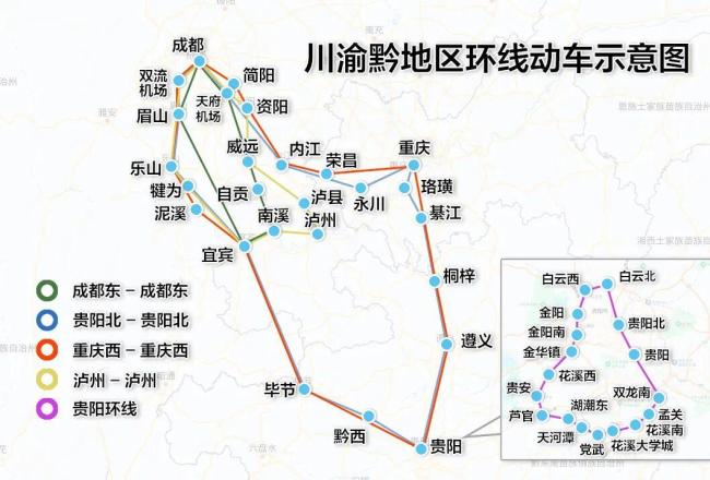 成都东至成 都东 12306又出新暗号 环线列车便捷出行