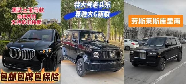 山寨豪車?yán)项^樂熱銷農(nóng)村 隱患重重引關(guān)注