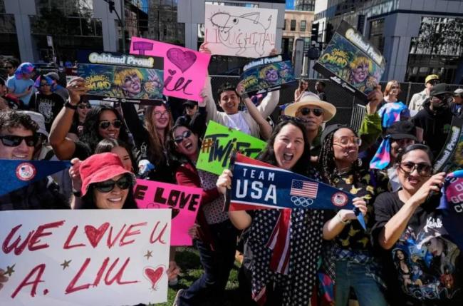 刘好意思贤酌水知源：我爱奥克兰 家乡英雄接待仪式