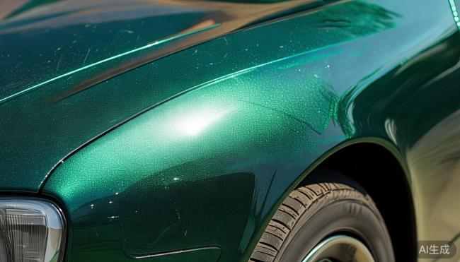 新一代SU7靛石绿