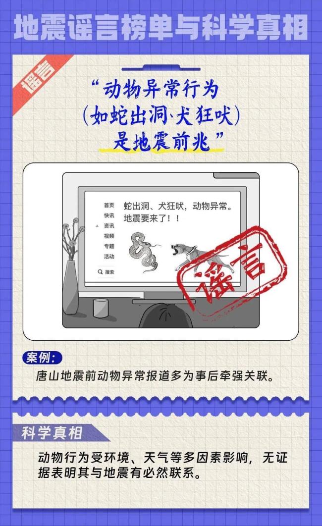 动物搬家等于末日降临系谣言