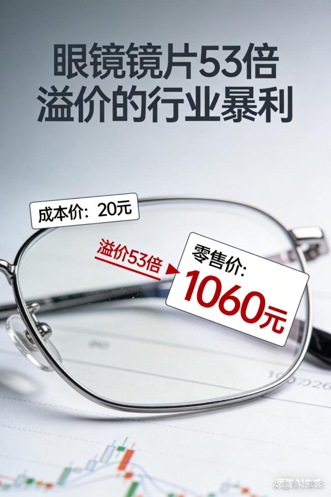 眼镜的暴利 让人大跌眼镜