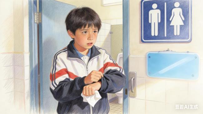 当地教委回应学校上厕所不许带纸 懒政思维惹争议