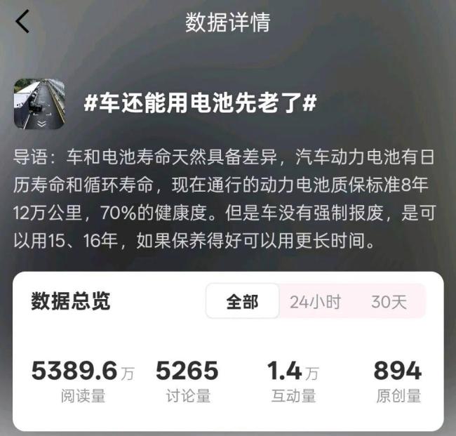 车还好好的电池就不行了咋办