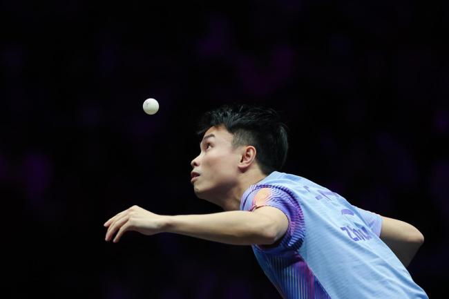 周启豪获伦敦世乒赛参赛资格