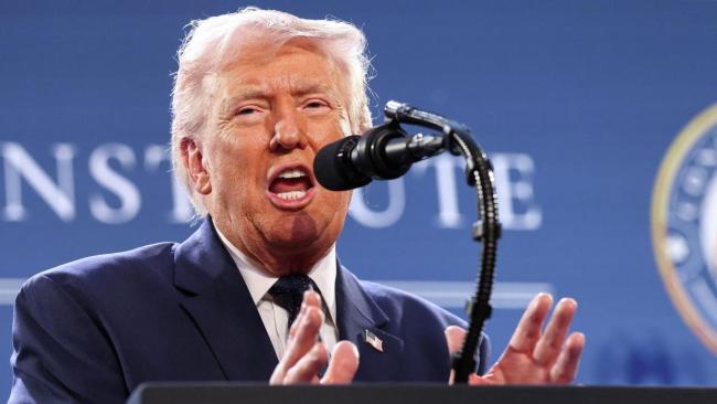 特朗普对媒体说派军队也不告诉你 不讨论军事战略