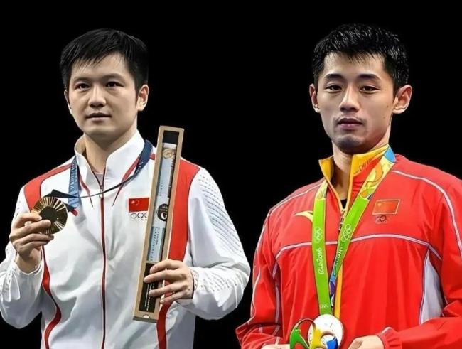 张继科直言：跟樊振东打1分五五开，七局四胜径直十零开 坦直承认差距